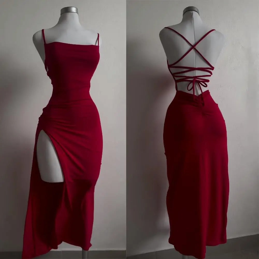 Slimming Strap Dress