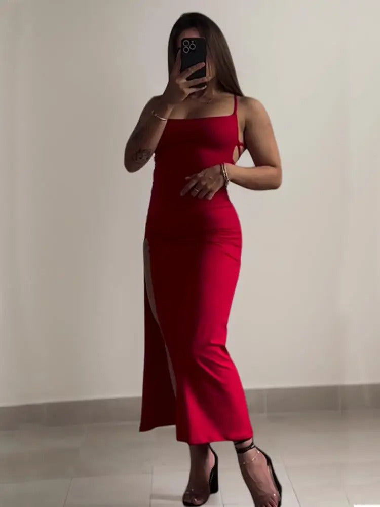 Slimming Strap Dress