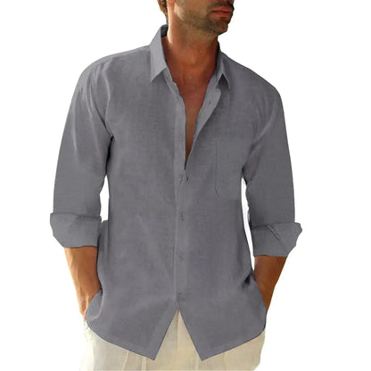 Button Down Linen Shirt